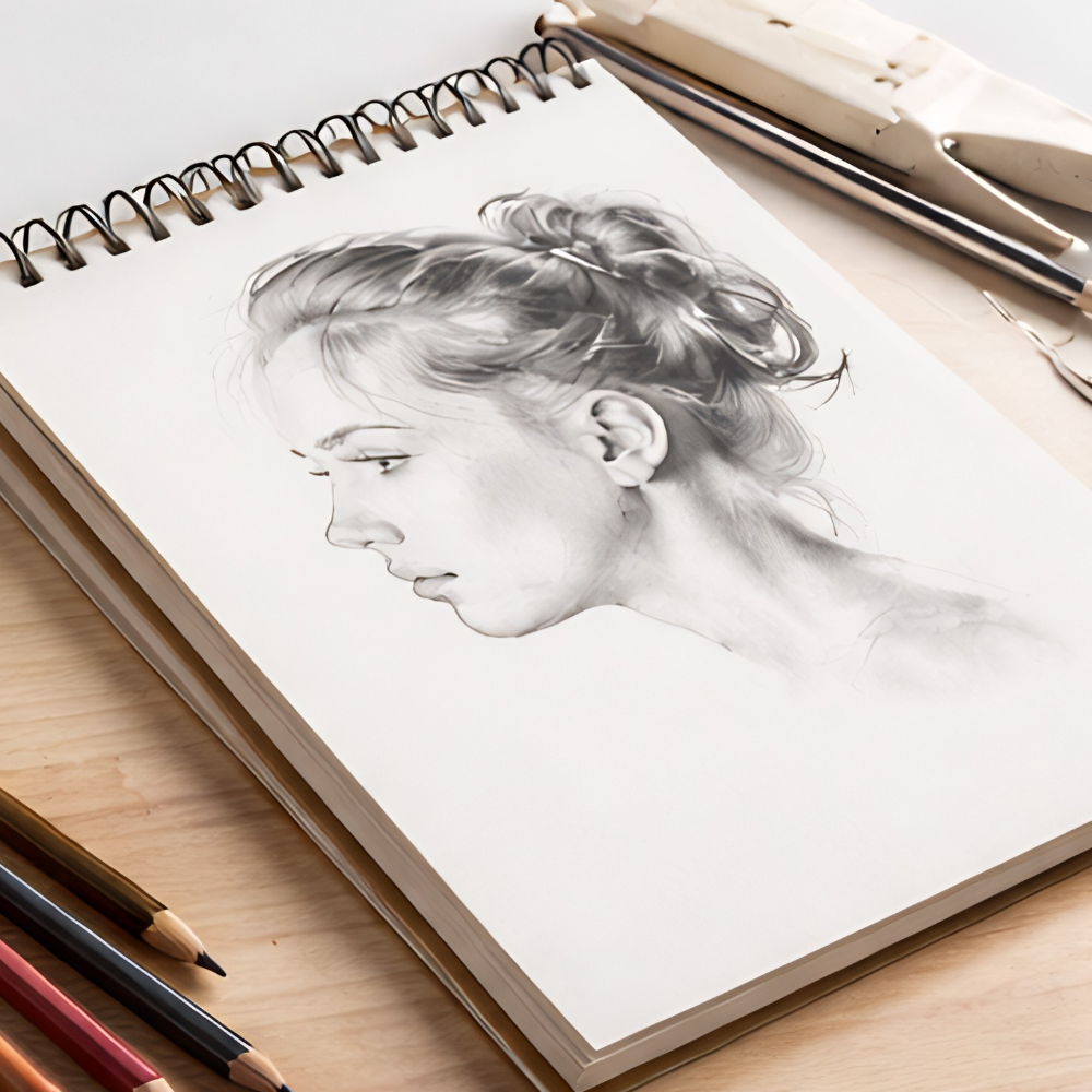 Spiral Sketchbook Drawing Pad