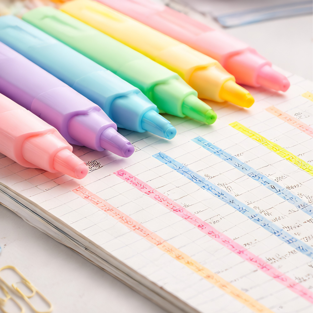 Pastel Highlighter Set
