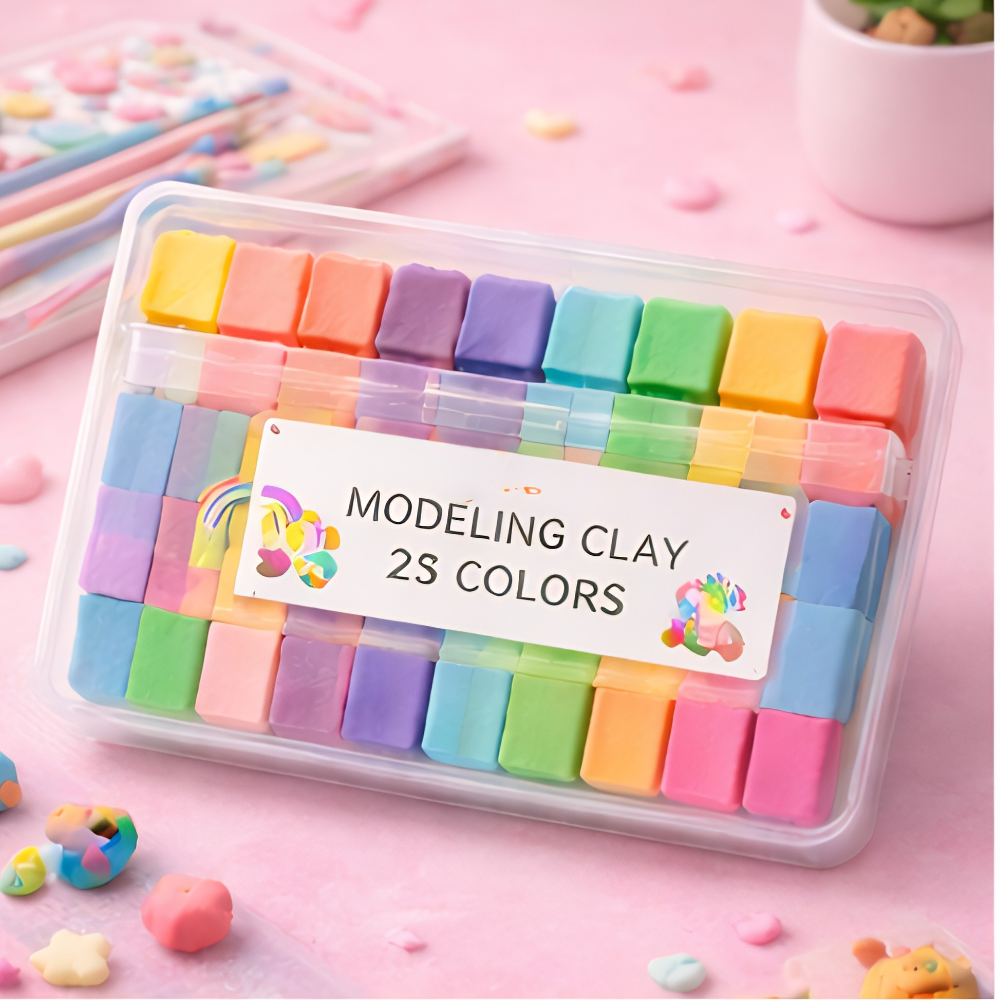 Pastel Molding Clay Set