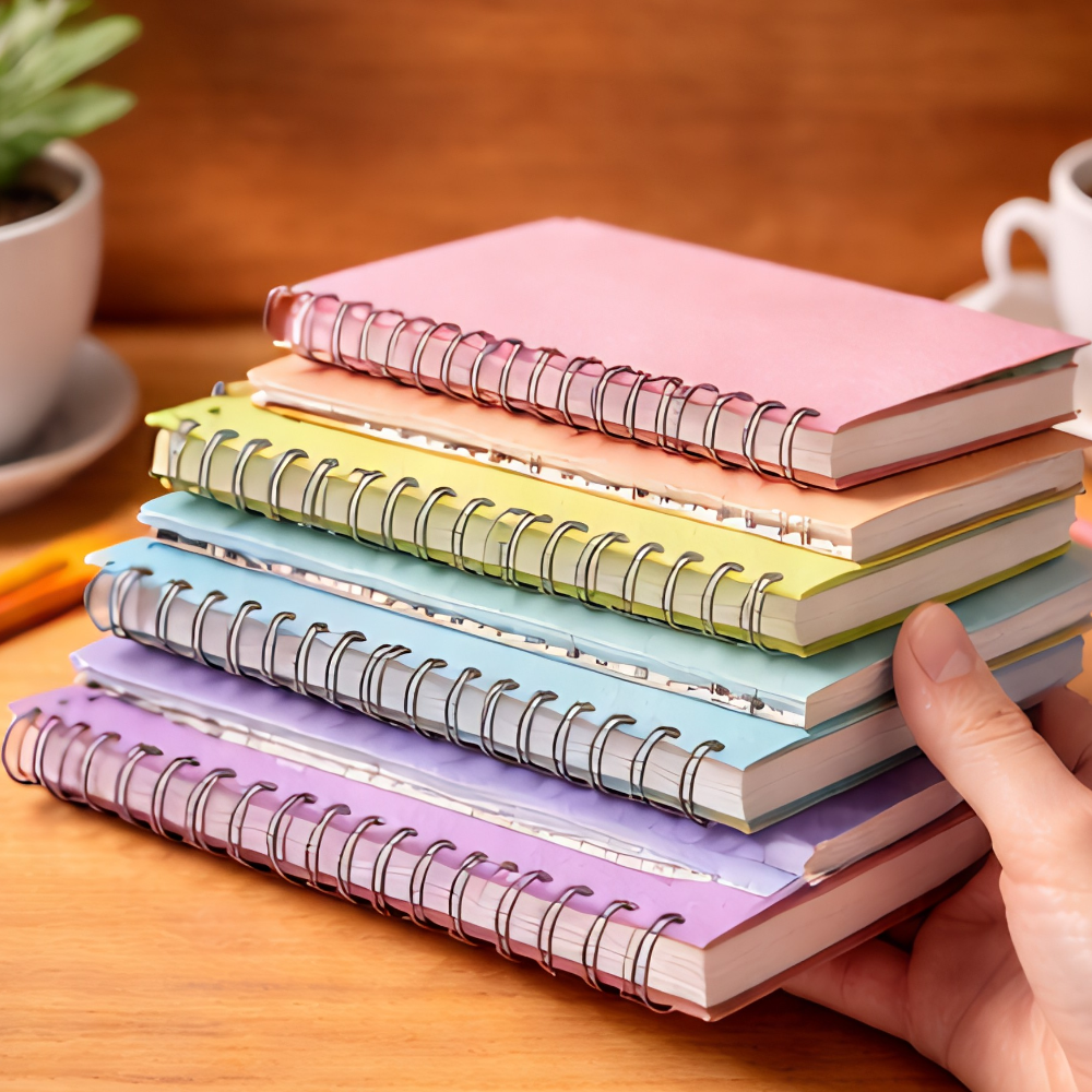 Pastel Spiral Notebook Set