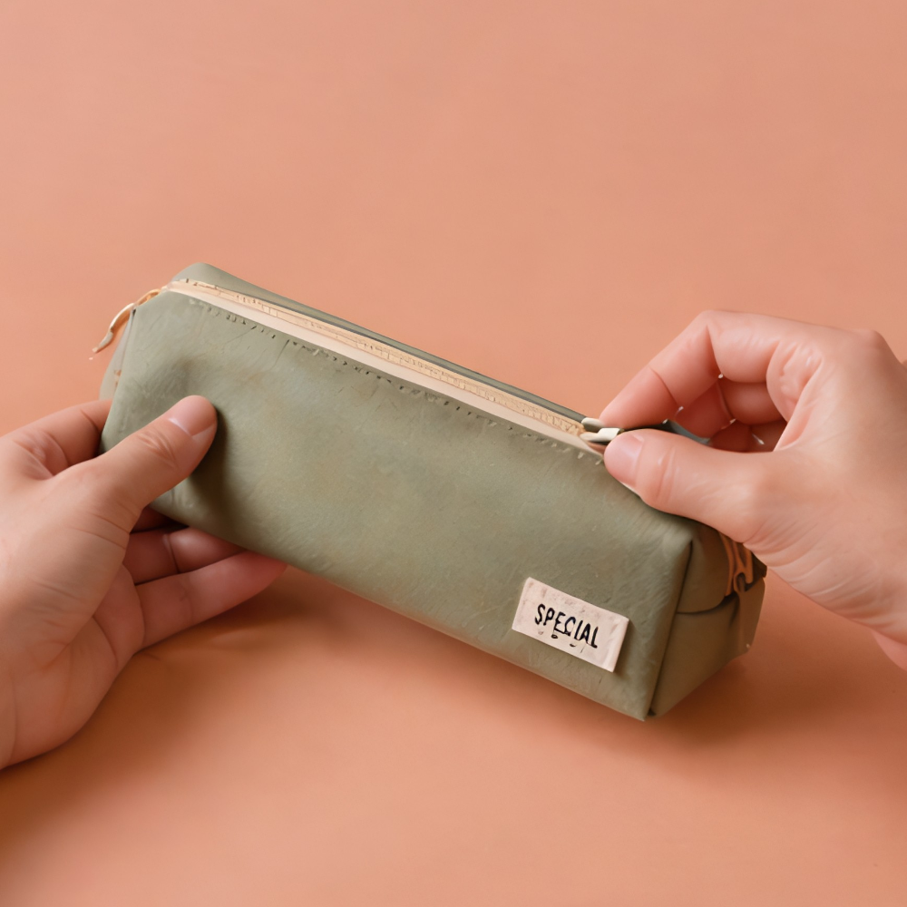 Minimalist Zipper Pencil Case
