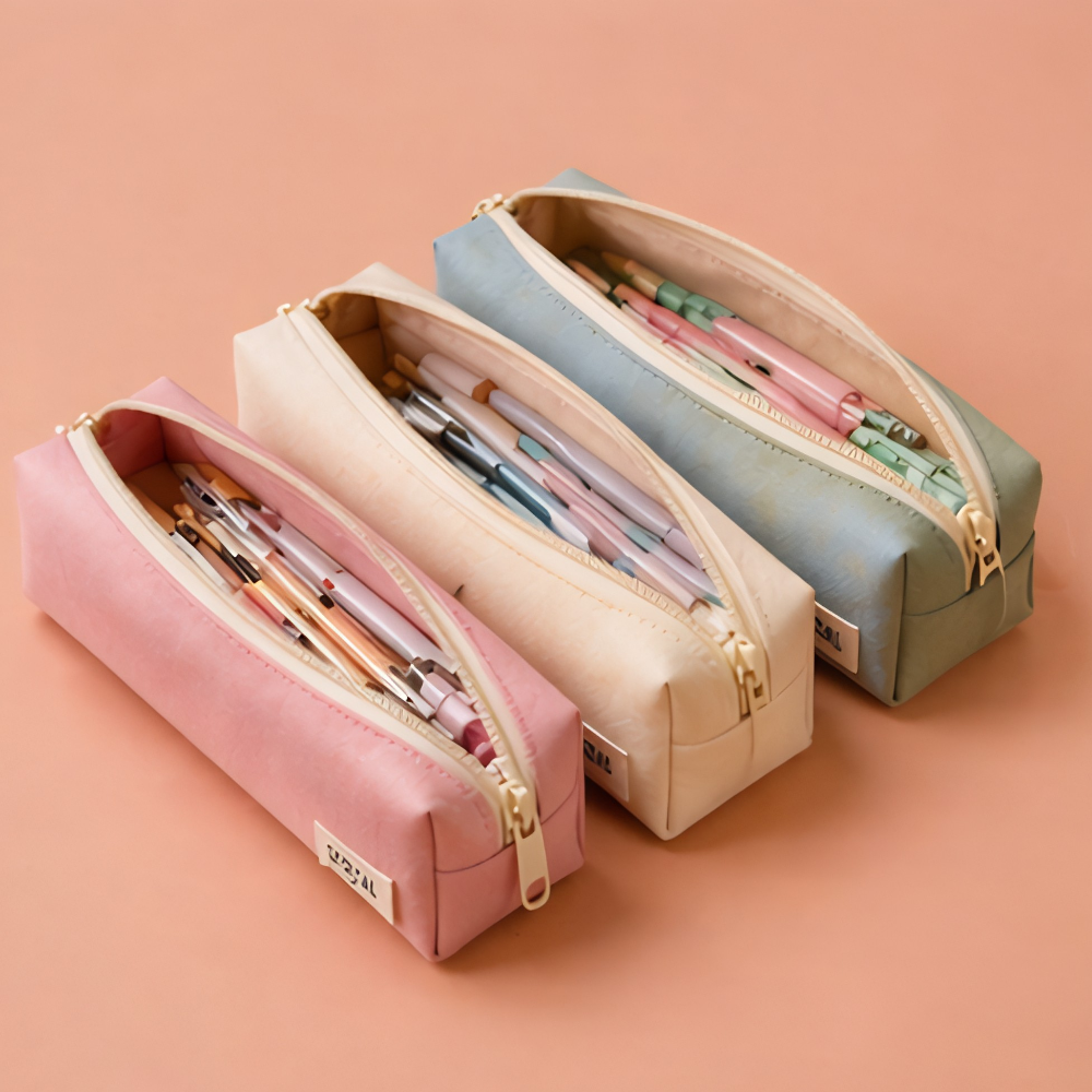 Minimalist Zipper Pencil Case
