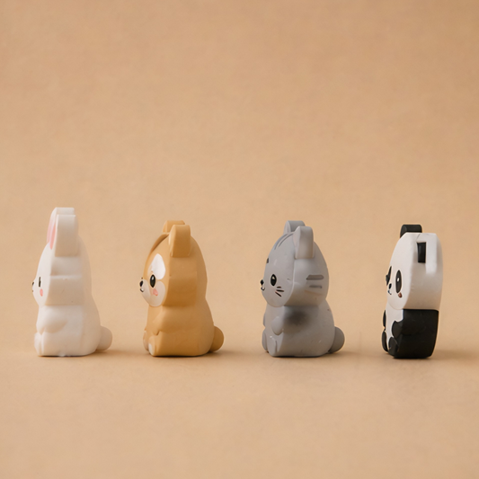Mini Animal Eraser Set